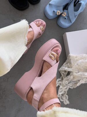 Basutės Cavola Platform Suede